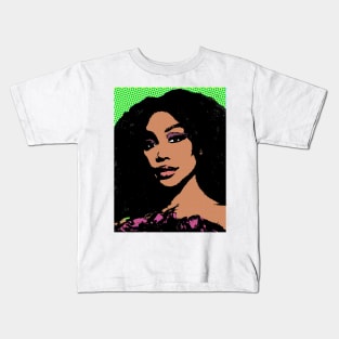 sza style pop art Kids T-Shirt